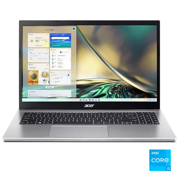 ‌NB Acer Aspire A315/i3-1115G4/RAM 4GB/256GB SSD/15.6"/VGA 2GBNEV/DOS/SILVER‌