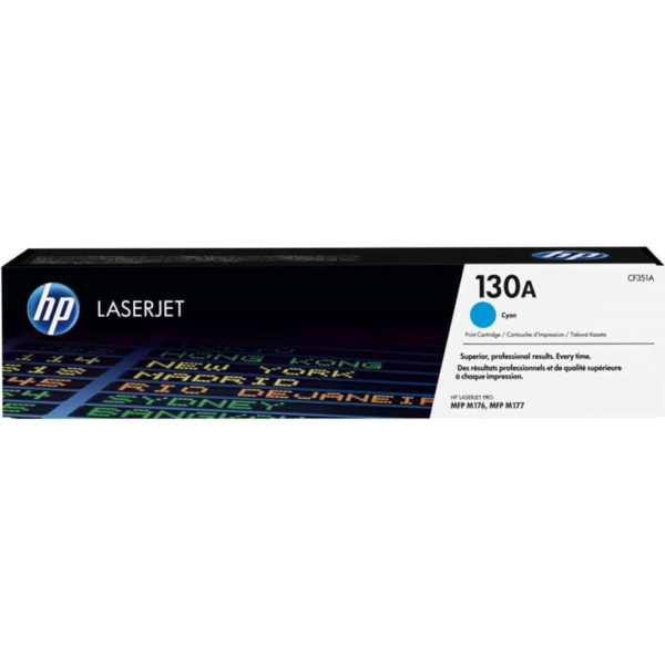 ‌HP 130A Cyan Original LaserJet Toner Cartridge CF351A‌حبر ليزر اصلي ازرق‌ ‌