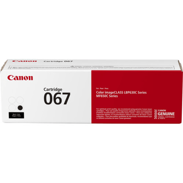 حبر ليزر‌ Canon 067 Black Toner Cartridge