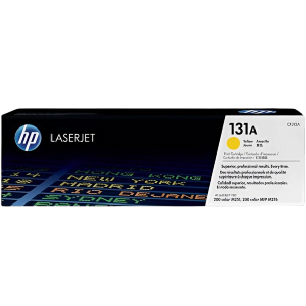 ‌HP 131A Yellow Original LaserJet Toner Cartridge CF212A‌حبر ليزر اصلي اصفر‌ ‌
